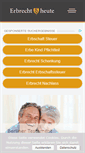 Mobile Screenshot of erbrecht-heute.de